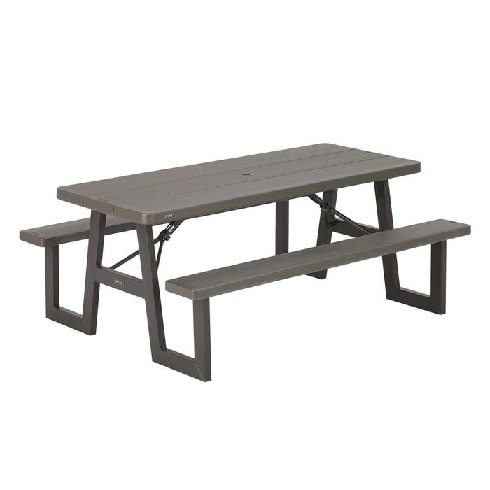 Lifetime W-Frame Folding Picnic Table