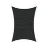 Coolaroo 5m x 3m Rectangle Black Slate  Designer Series Shade Sail