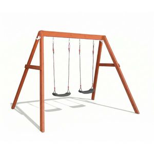 Hide & Seek Kids - Lucas Swing Set - Black Swings