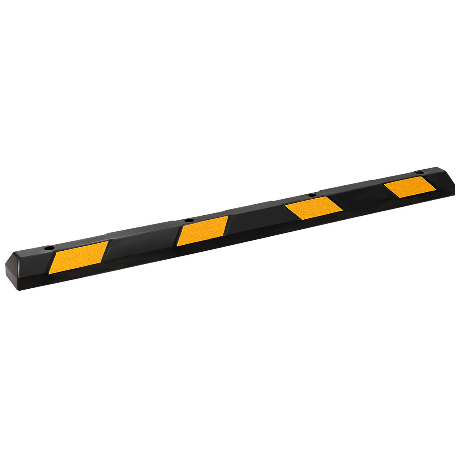 Yescom Garage Parking Curb Wheel Stopper – Driveway Rubber Guide Block – 22 X 36 X 71 Cm