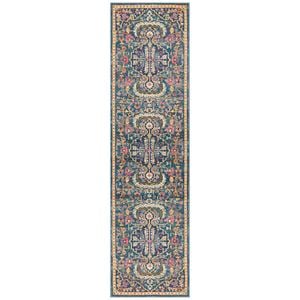 Garden 209 Navy 500x80 Rug