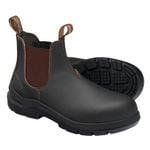 Blundstone Unisex Brown #7508 DuraFit Elastic-Side Safety - UK Size 9
