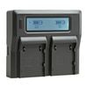 Jupio Dedicated Duo Charger w/ LCD For Canon BP-A30/BP-A60 Batteries