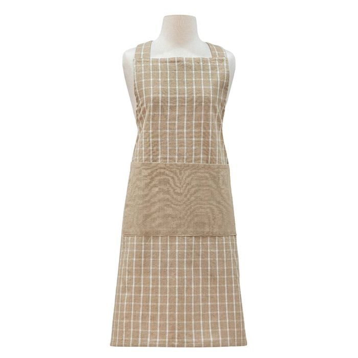 Ladelle Hemingway Taupe Cross Back Apron