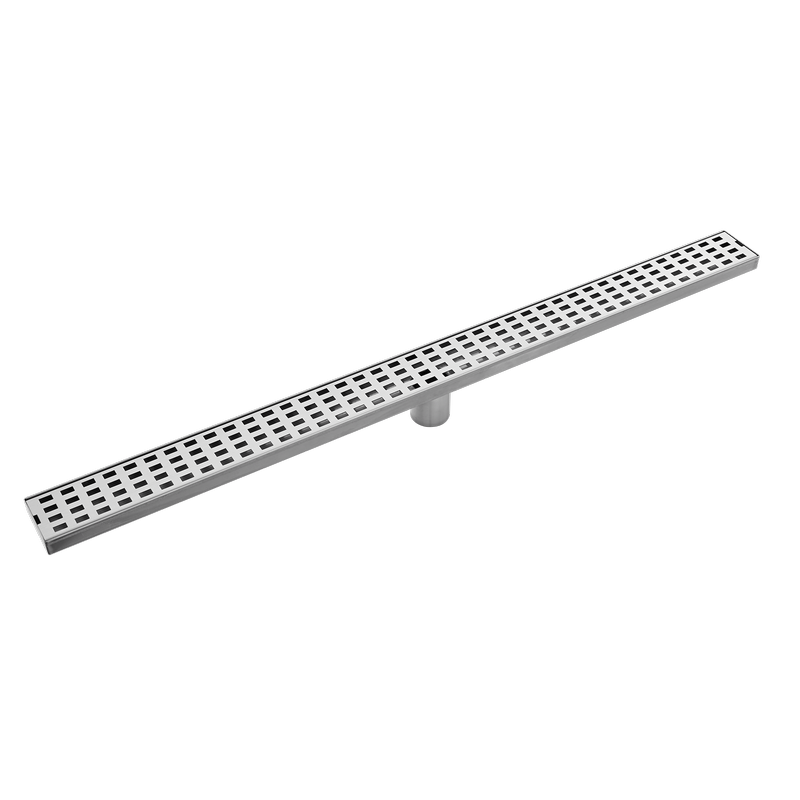 Rococo 900mm Stainless Steel Rectangular Floor Grate