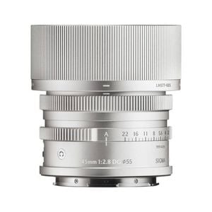 Sigma 45mm F/2.8 Dg Contemporary Lens - L-mount Silver