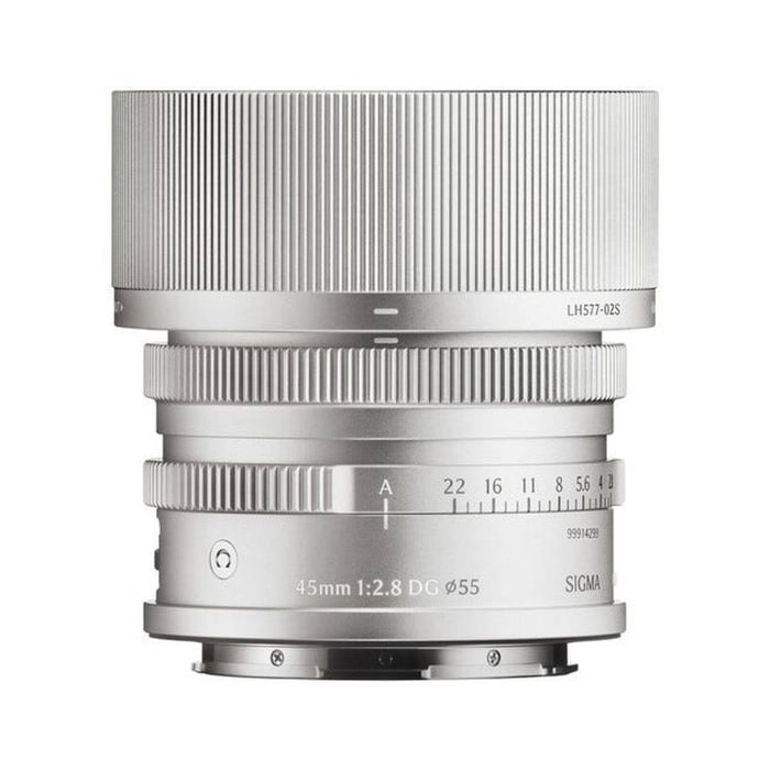 SIGMA 45MM F/2.8 DG CONTEMPORARY LENS - L-MOUNT SILVER
