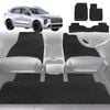 6D Diamond Car Floor Mats for GWM Haval Jolion 2020-Current-Full Set-Black-Outback GT