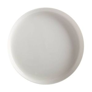 Maxwell & Williams White Basics High Rim Serving Platter 33cm Round Porcelain