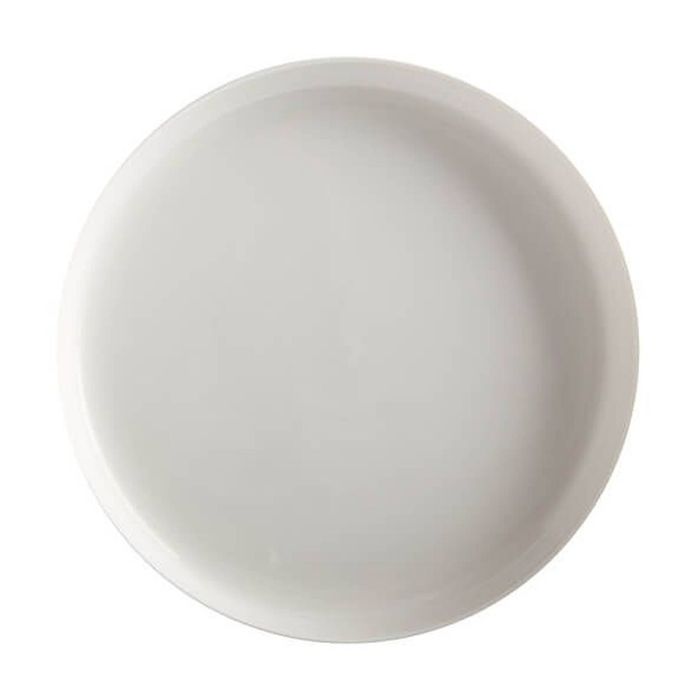Maxwell & Williams White Basics High Rim Serving Platter 33cm Round Porcelain