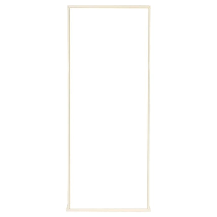 2040 x 820mm Door Frame White Birch Aluminium Entry Unassembled