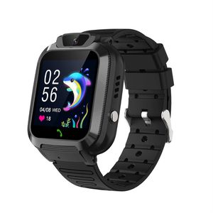 Catzon C2Kids Smart Watch 4G GPS Tracker with Video Call & SOS Voice Chat-Black
