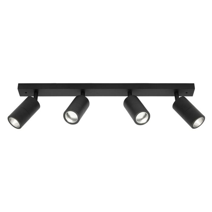 Cougar Lighting Stockholm 4lt Rail Spot Light Frame Black