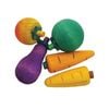 Rosewood Wooden Fruit 3D Nibble Stix Hamster/Rabbit Pet Chew/Gnaw Activity Toy