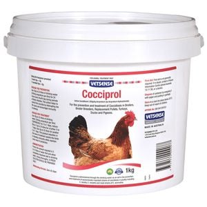 Vetsense Cocciprol Coccidiosis Treatment For Chickens 1kg
