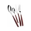 Bugatti Glamour 24pc Cutlery Set - Garnet Red
