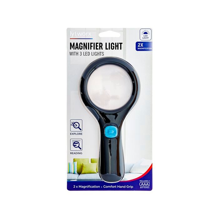 Lytworx Magnifier With 3 LED Lights
