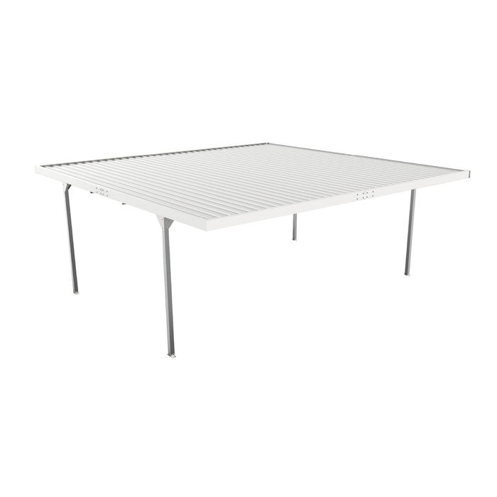 Absco Structures 5.5 x 5.5 x 2.37 Surfmist Double Skillion Carport