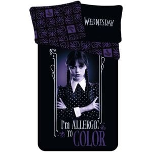 Wednesday Color Cotton Quilt Cover Set - Single Bed Size