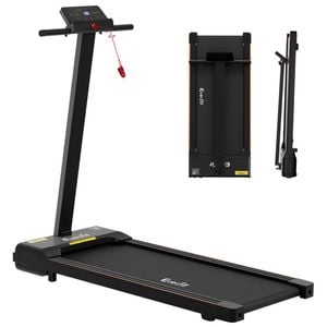 Everfit Walking Pad Treadmill 2 In 1 Foldable For Home Gym 40cm Wide Belt 12 Programs With App