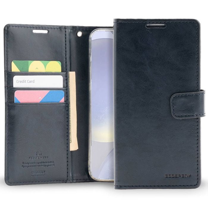 Goospery Bluemoon Diary for Samsung Galaxy S24 - Navy