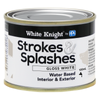 White Knight 100ml White Gloss Strokes And Splashes Paint