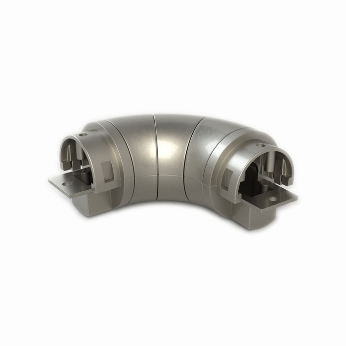 Promenaid Corner Bend - Nickel