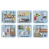 Ashdene Land Down Under Set Of 6 Coasters - Sa
