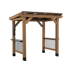 Backyard Discovery 2.4 x 1.6 x 2.2m Saxony BBQ Gazebo With PowerPort