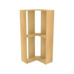 Lugna 2048 x 900 x 580mm Sand Corner Cabinet