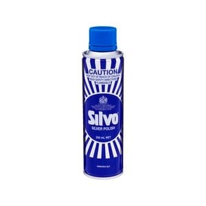 Silvo 250ml Metalware Polish Cleaner