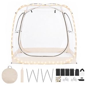 Advwin Clear Bubble Tent, 2-5 Person Transparent Outdoor Shelter