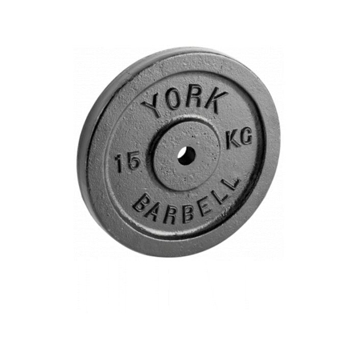 York 15KG Cast Iron Disc Single