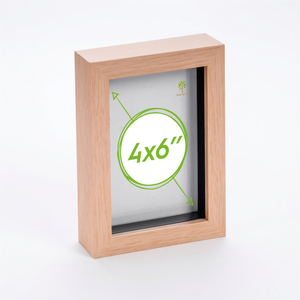 Nicola Spring Shadow Box Frame - 4 X 6"