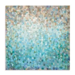 Artey | Blocked Abstract - Stretched Canvas - Stretched Canvas - 84 x 84cm