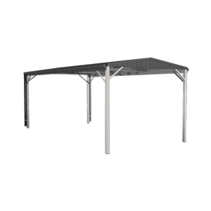 Absco Structures 3.00 x 6.00 x 2.66m Monument Single Gable Carport