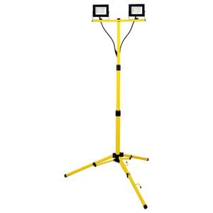 Arlec 2 x 20W 4000lm Warm White LED Worklight With Tripod