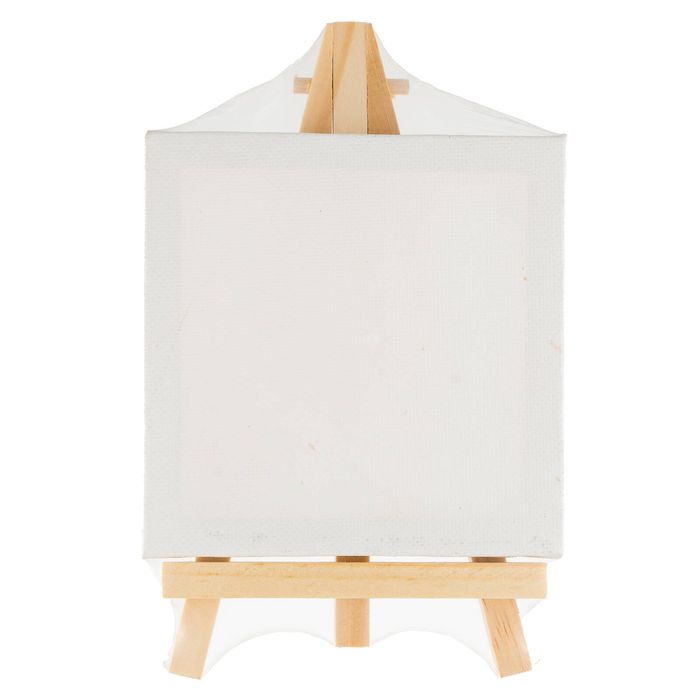 All Set 100 x 100mm Canvas Easel Set