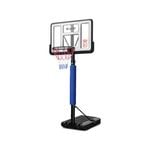 Everfit 3.05M Basketball Hoop Stand System Portable Height Adjustable Net Ring Black