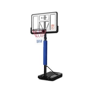 Everfit 3.05M Basketball Hoop Stand System Portable Height Adjustable Net Ring Black