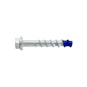 DeWALT 8 x 75mm Blue Tip Galvanised Hex Screw Bolt - 50 Pack