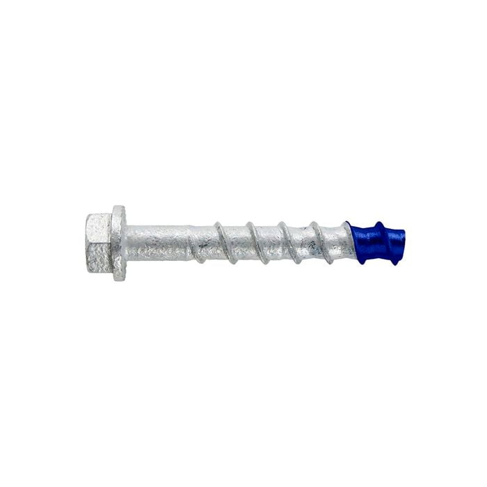 DeWALT 8 x 75mm Blue Tip Galvanised Hex Screw Bolt - 50 Pack