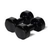 2pk Vinyl Dipped Weighted Dumbbell 6kg Home Gym Workout Set