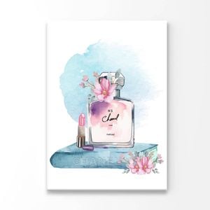 Perfume With Book and Lipstick   Print 100% Australian Made 60 x 90cm  (Acrylic)