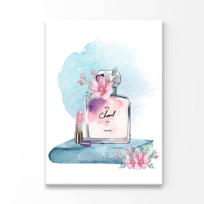 Perfume With Book and Lipstick   Print 100% Australian Made 60 x 90cm  (Acrylic)