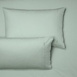 Bianca Heston 300tc Percale Cotton Sheet Combo Set Sage - King Single Bed