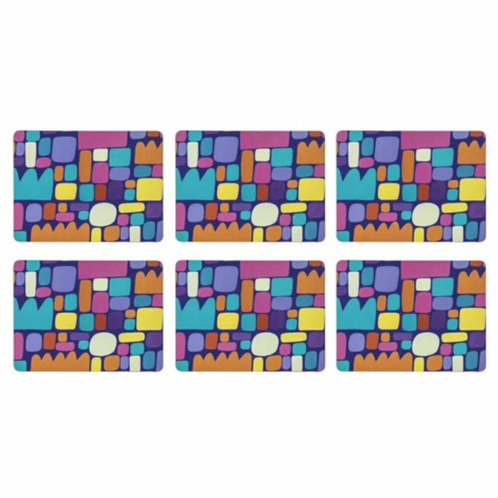 Ashdene Puli Puli Placemat 6 Pack - Purple