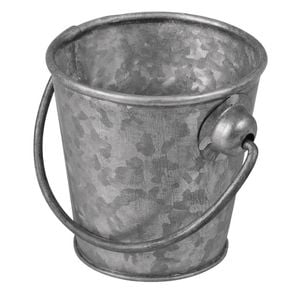 Moda Cutlery Bucket Brooklyn Mini Galvanised 110mm Tableware Display Organiser