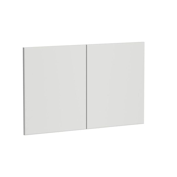 Kaboodle 900mm Sesame Salt Modern Med Rangehood Doors - 2 Pack