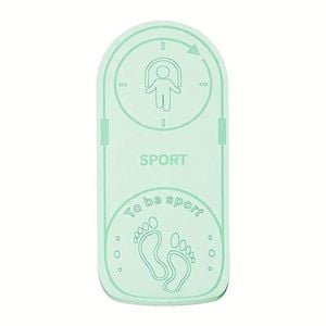 NNETM 1pc Indoor Thicken Non-slip Fitness Mat - Shock Absorption Mute Skipping Pad